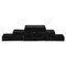 Set of 6 Black Color Triple Filtered Rectangle Beeswaxes 6 oz
